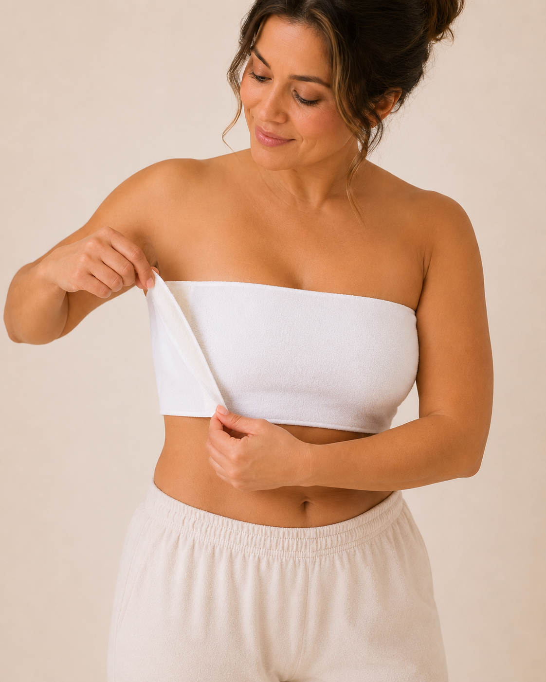 Cashmira Comfort Chest Wrap | Easy Bra Alternative & Adjustable Breast Support