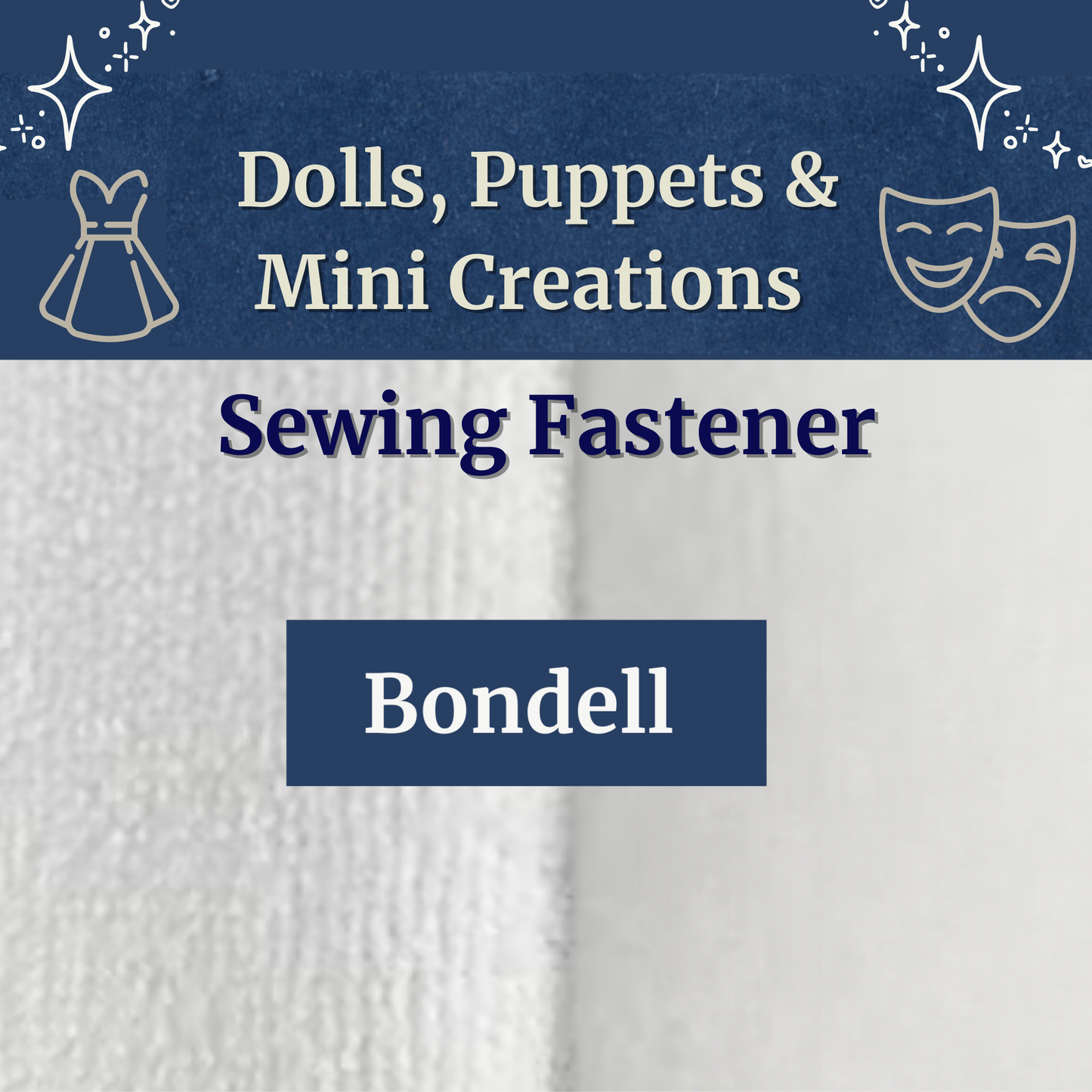 Mini Sewing Fabric Fastener- Soft & Silent Hook & Loop