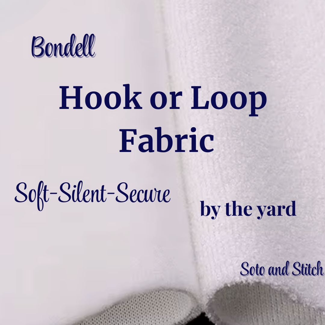 Bondell™ – Soft Hook & Loop Fabric Set (Silent, Sewable, Flexible)