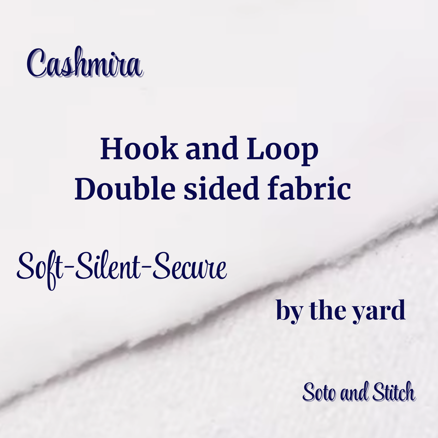 Cashmira™ – Self-Sticking Fabric (Soft, Silent, Reusable)