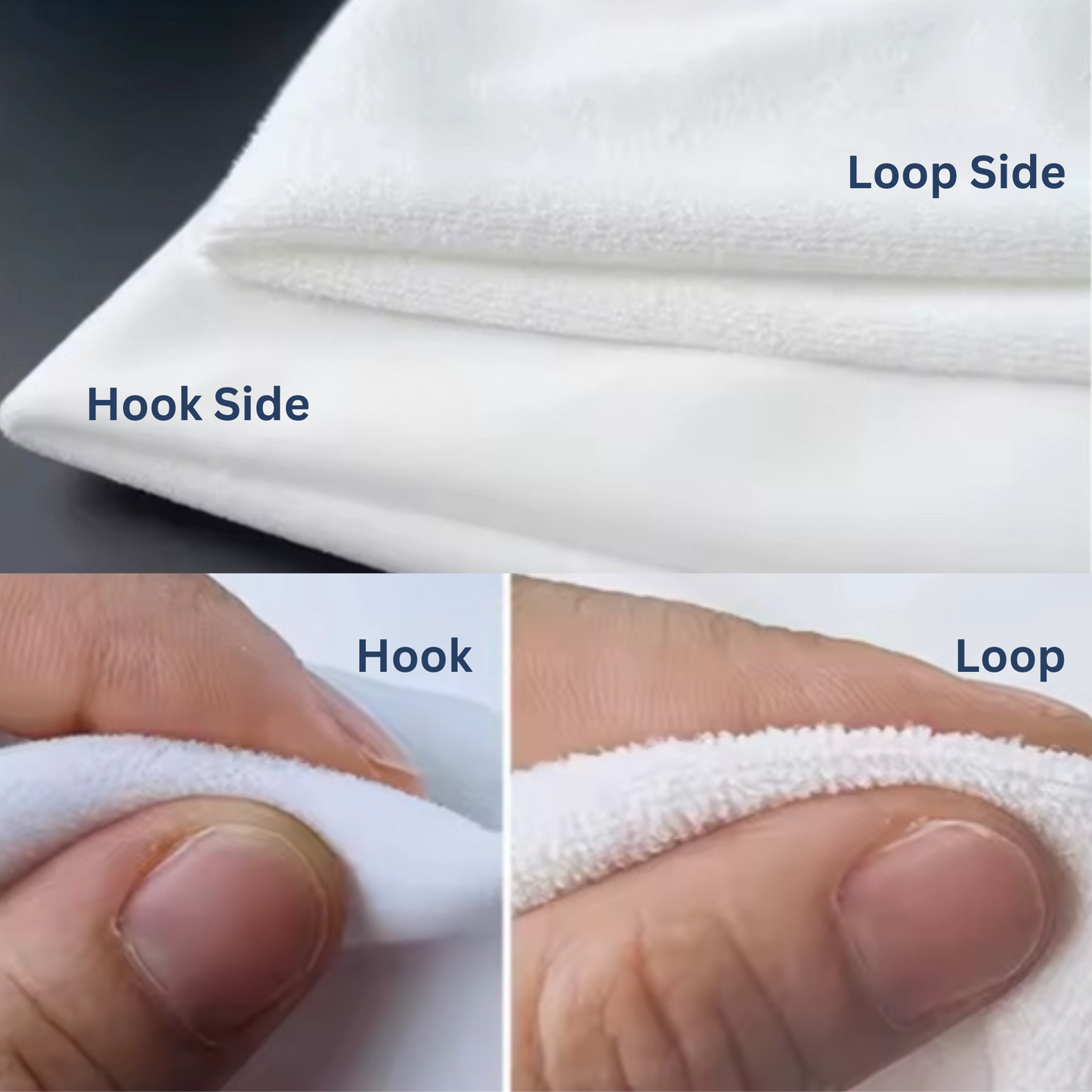 Bondell™ – Soft Hook & Loop Fabric Set (Silent, Sewable, Flexible)