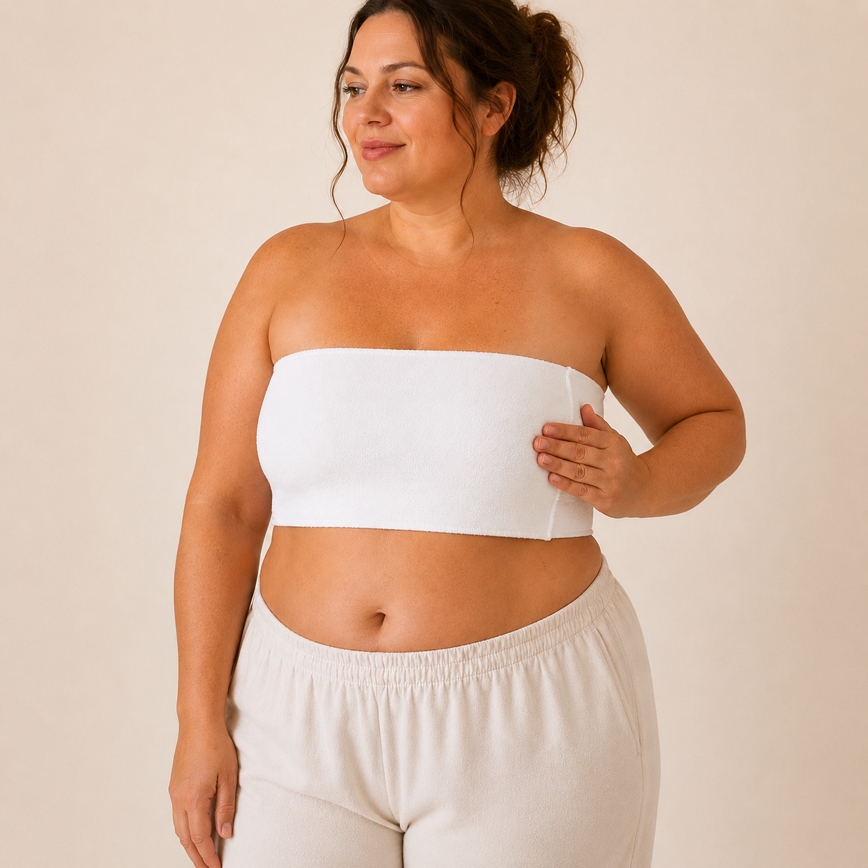 Cashmira Comfort Chest Wrap | Easy Bra Alternative & Adjustable Breast Support