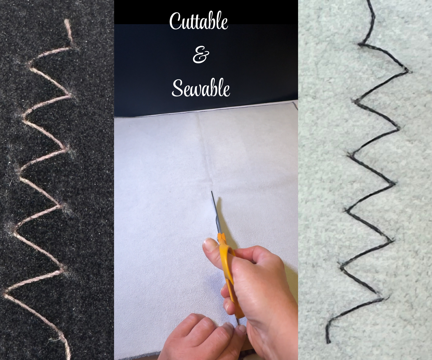 Cashmira™ – Self-Sticking Fabric (Soft, Silent, Reusable)